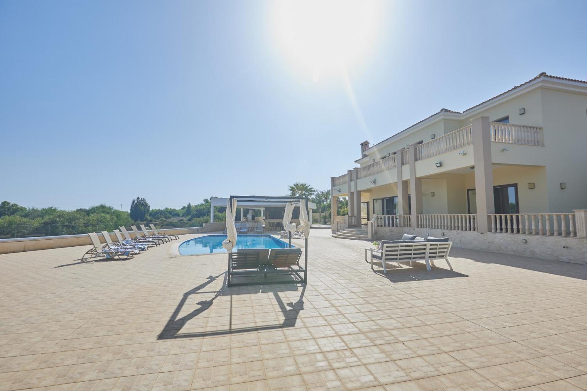 Sparta Luxury Villa Протарас Екстер'єр фото